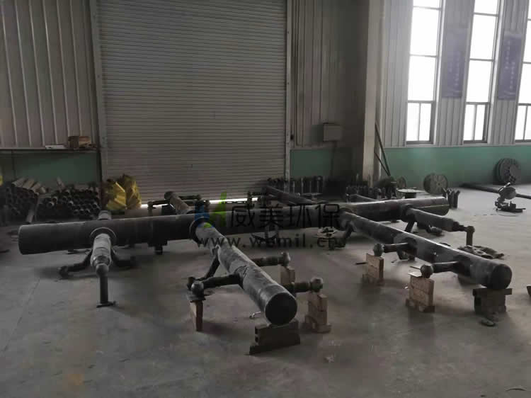 烟气脱硫塔喷淋层发货山东