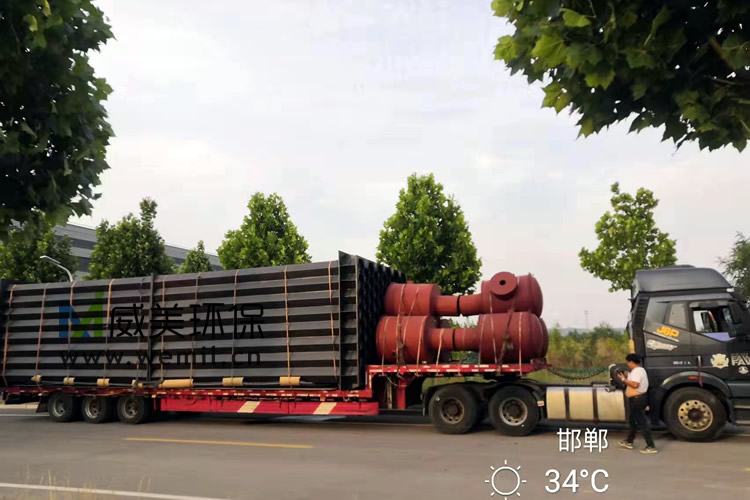 正值端午 磷化工废气治理静电除雾器 阳极系统发货